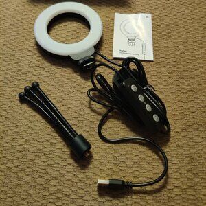 Ruyilam Video Conference Lighting Kit with Clip and Tripod